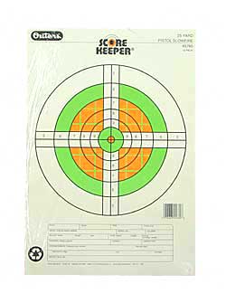 Champion Traps & Targets CHAMPION SCOREKPR 25YD PISTOL FLUOR