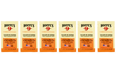 Hoppe's HOPPES LEAD BE GONE WIPE 6 COUNT