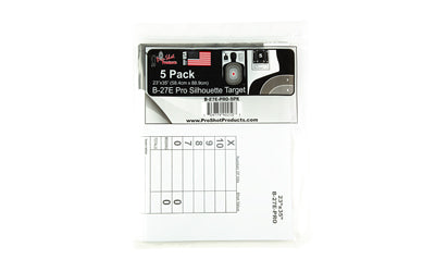 Pro-Shot Products PROSHOT 23"X35" B27 SILH 5PK
