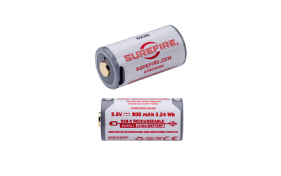 Surefire SUREFIRE RCHRG BATT 123A USB-C 3.6V