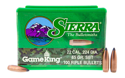 Sierra Bullets SIERRA GAMEKING .224 65GR 100CT