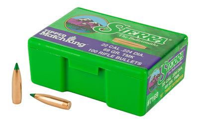 Sierra Bullets SIERRA TIPPED MK .224 69GR 100CT