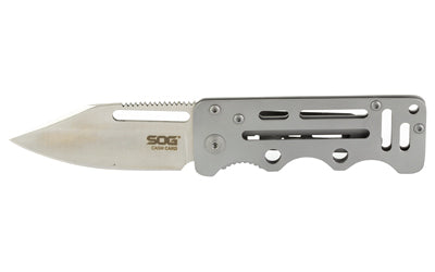 SOG Knives & Tools SOG CASH CARD SATIN 2.75"