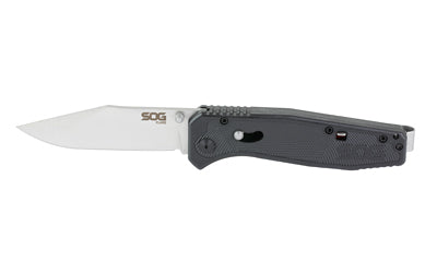 SOG Knives & Tools SOG FLARE SATIN STRAIGHT 3.5" BLK