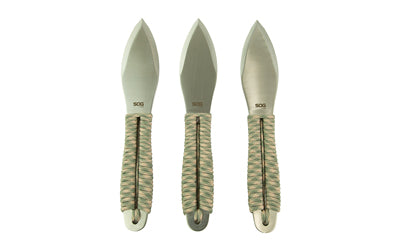 SOG Knives & Tools SOG FLING THRWNG KNVS 2.8" 3PK W/STH