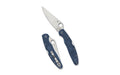 Spyderco SPYDERCO POLICE 4 LTWT 4.38" BLU/SLV