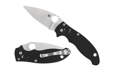 Spyderco SPYDERCO MANIX 2 BLACK G10 PLAINEDGE