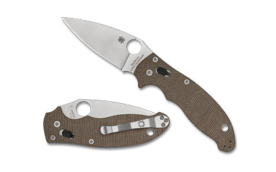 Spyderco SPYDERCO MANIX 2 BRN CANVAS CPM