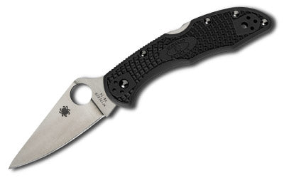 Spyderco SPYDERCO DELICA4 BLK FFG PLAINEDGE