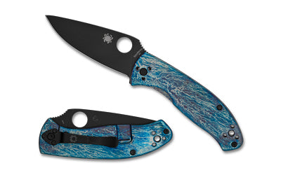 Spyderco SPYDERCO TENACIOUS TI DISRY BLK/BLU