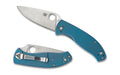 Spyderco SPYDERCO TENACIOUS TI 3.35" BLUE/SLV