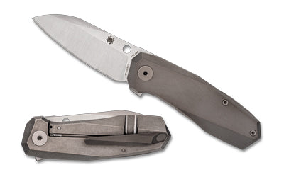 Spyderco SPYDERCO TECHNO 3 TITANIUM GRY