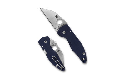 Spyderco SPYDERCO MICROJIMBO G10 2.45" BLUE