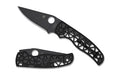 Spyderco SPYDERCO EDGERATI GEOMETRIC 3.57 BLK