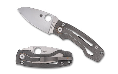 Spyderco SPYDERCO PITS 2 SLIPIT TI 2.74" GRY