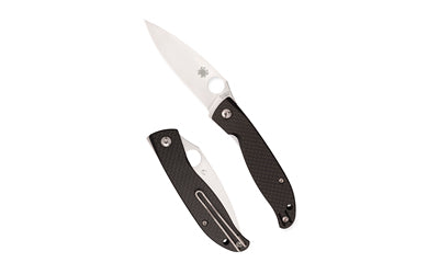 Spyderco SPYDERCO MANTRA 4 CF 3.34" BLK/SLV