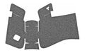 TALON Grips Inc TALON GRP FOR GLOCK 19 GEN5 SND NOBK