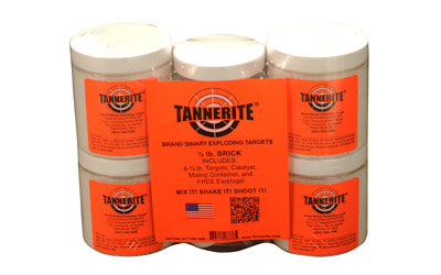 Tannerite TANNERITE HALF BRICK 1/2LB TRGT 4/PK