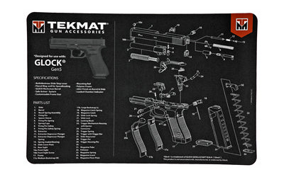 TekMat TEKMAT PISTOL MAT FOR GLOCK G5