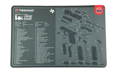 TekMat TEKMAT HK CC9 GUN CLEANING MAT