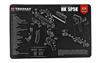 TekMat TEKMAT PISTOL MAT H&K SP5K