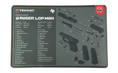 TekMat TEKMAT RUGER LCP MAX CLEANING MAT