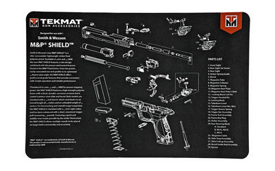 TekMat TEKMAT PISTOL MAT S&W M&P SHIELD BLK
