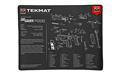 TekMat TEKMAT ULTRA PSTL MAT SIG P226 BLK