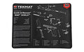 TekMat TEKMAT ULTRA PSTL MAT S&W SHIELD BLK