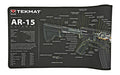 TekMat TEKMAT ULTRA CUTAWAY RIFLE MAT AR15