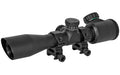 TRUGLO TRUGLO XTREME 4X32 MDOT IR RINGS BLK