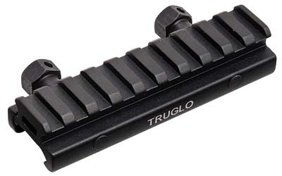 TRUGLO TRUGLO PICATINNY RISER MOUNT BLACK
