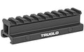 TRUGLO TRUGLO RISER MNT PICATINNY 3/4" 1-PC