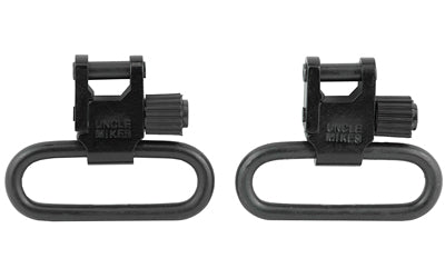 Uncle Mike's U/M SWIVELS QD SS BL 1.25"