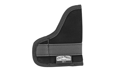 Uncle Mike's U/M INSIDE POCKET HLSTR SZ 1 BLK AMB