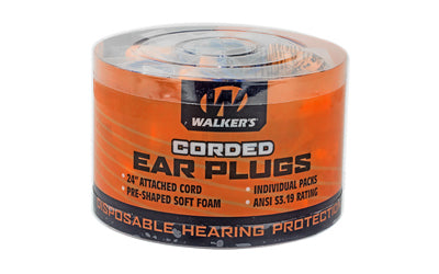 Walker's WALKER'S FOAM EAR CRDED PLUGS 50PK