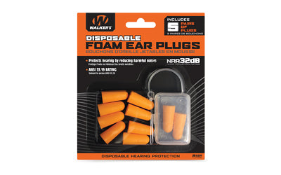 Walker's WALKER'S FOAM EAR PLUGS 5PK BLISTER