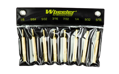Wheeler WHEELER BRASS PUNCH SET 8 PIECE