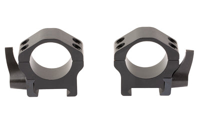 Warne WARNE MAXIMA 1" HRZ QD LOW RINGS BLK