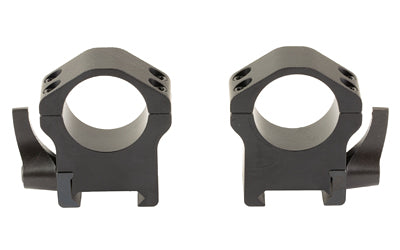 Warne WARNE MAXIMA 1" HRZ QD HI RINGS BLK