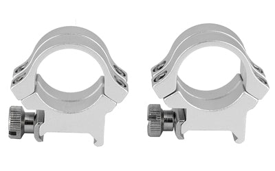 Weaver WEAVER QUAD LOCK RNGS 1" HI SLVR
