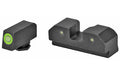 XS Sights XS R3D SGHT FOR GLK SMALL FRAME GRN